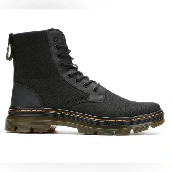 Unisex Dr. Martens Combs Xtra Tough Combat Boots - Picture 1 of 7